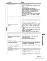 Preview for 103 page of Sony SLV-D370P - Dvd/vcr Combo Operating Instructions Manual