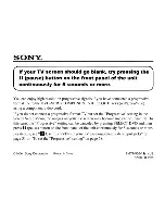 Preview for 131 page of Sony SLV-D370P - Dvd/vcr Combo Operating Instructions Manual