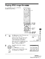 Preview for 87 page of Sony SLV-D500P - Dvd Player/video Cassette Recorder Operating Instructions Manual