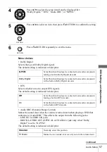 Preview for 57 page of Sony SLV-D900E Operating Instructions Manual