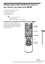 Preview for 73 page of Sony SLV-D900E Operating Instructions Manual