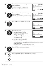 Preview for 22 page of Sony SLV-D993P AZ Operating Instructions Manual