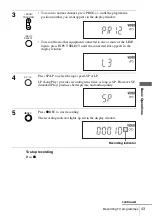 Preview for 43 page of Sony SLV-D993P AZ Operating Instructions Manual