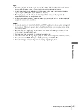 Preview for 45 page of Sony SLV-D993P AZ Operating Instructions Manual