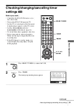 Preview for 49 page of Sony SLV-D993P AZ Operating Instructions Manual