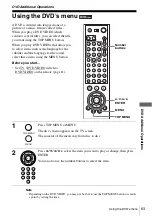 Preview for 63 page of Sony SLV-D993P AZ Operating Instructions Manual