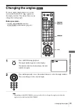 Preview for 65 page of Sony SLV-D993P AZ Operating Instructions Manual