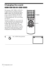 Preview for 72 page of Sony SLV-D993P AZ Operating Instructions Manual