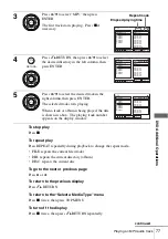 Preview for 77 page of Sony SLV-D993P AZ Operating Instructions Manual