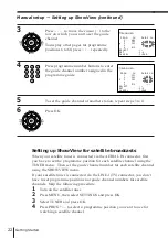 Preview for 23 page of Sony SLV-E380EG ShowView Operating Instructions Manual