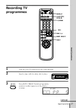 Preview for 28 page of Sony SLV-E380EG ShowView Operating Instructions Manual