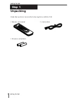 Preview for 4 page of Sony SLV-E580EG Operating Instructions Manual