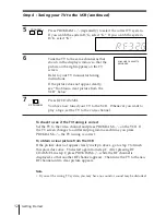 Preview for 12 page of Sony SLV-E580EG Operating Instructions Manual