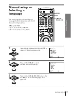 Preview for 19 page of Sony SLV-E580EG Operating Instructions Manual