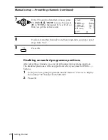 Preview for 22 page of Sony SLV-E580EG Operating Instructions Manual