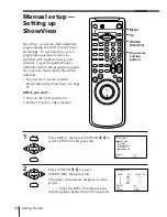 Preview for 24 page of Sony SLV-E580EG Operating Instructions Manual