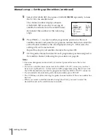 Preview for 26 page of Sony SLV-E580EG Operating Instructions Manual