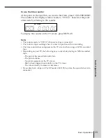 Preview for 33 page of Sony SLV-E580EG Operating Instructions Manual