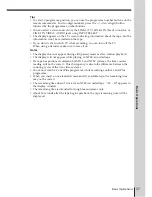 Preview for 37 page of Sony SLV-E580EG Operating Instructions Manual