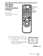 Preview for 49 page of Sony SLV-E580EG Operating Instructions Manual