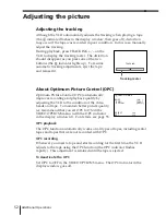 Preview for 52 page of Sony SLV-E580EG Operating Instructions Manual