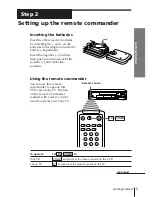 Preview for 5 page of Sony SLV-E780EE Operating Instructions Manual