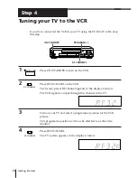 Preview for 10 page of Sony SLV-E780EE Operating Instructions Manual