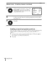 Preview for 18 page of Sony SLV-E780EE Operating Instructions Manual