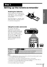 Preview for 5 page of Sony SLV-ED10ME Operating Instructions Manual