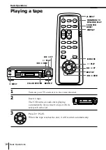 Preview for 18 page of Sony SLV-ED10ME Operating Instructions Manual