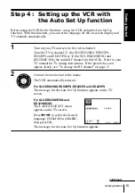 Preview for 15 page of Sony SLV-ED225PS Operating Instructions Manual