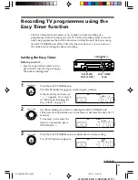 Preview for 9 page of Sony SLV-ED313MJ Operating Instructions Manual