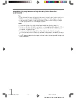 Preview for 14 page of Sony SLV-ED313MJ Operating Instructions Manual