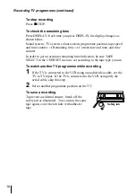 Preview for 18 page of Sony SLV-ED343SG Operating Instructions Manual