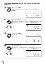 Preview for 20 page of Sony SLV-ED343SG Operating Instructions Manual