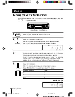 Preview for 8 page of Sony SLV-ED70MN Operating Instructions Manual