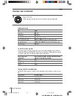 Preview for 20 page of Sony SLV-ED70MN Operating Instructions Manual