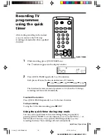 Preview for 35 page of Sony SLV-ED70MN Operating Instructions Manual