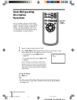 Preview for 42 page of Sony SLV-ED70MN Operating Instructions Manual