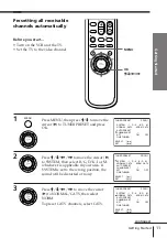 Preview for 11 page of Sony SLV-ED919MI Operating Instructions Manual