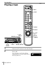 Preview for 34 page of Sony SLV-ED919MI Operating Instructions Manual