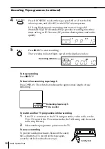 Preview for 38 page of Sony SLV-ED919MI Operating Instructions Manual