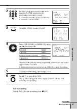 Preview for 47 page of Sony SLV-ED919MI Operating Instructions Manual