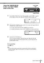 Preview for 55 page of Sony SLV-ED919MI Operating Instructions Manual