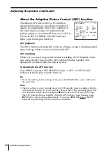 Preview for 64 page of Sony SLV-ED919MI Operating Instructions Manual