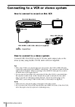 Preview for 66 page of Sony SLV-ED919MI Operating Instructions Manual