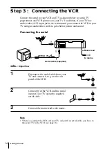 Preview for 14 page of Sony SLV-EZ121AZ Operating Instructions Manual