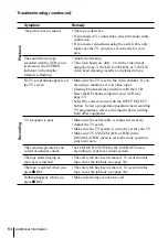 Preview for 64 page of Sony SLV-EZ121AZ Operating Instructions Manual