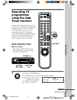 Preview for 35 page of Sony SLV-EZ212AZ Operating Instructions Manual