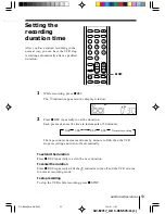 Preview for 53 page of Sony SLV-EZ212AZ Operating Instructions Manual